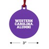 Western Carolina Alumni Aluminum Holiday Christmas Tree Ornament - 3 of 4
