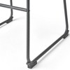 Dsvimoy Counter and Bar Stool Faux Leather Vintage Design with Sturdy Metal Frame for Kitchen, Brown, 32"*20"*13.25" - 4 of 4