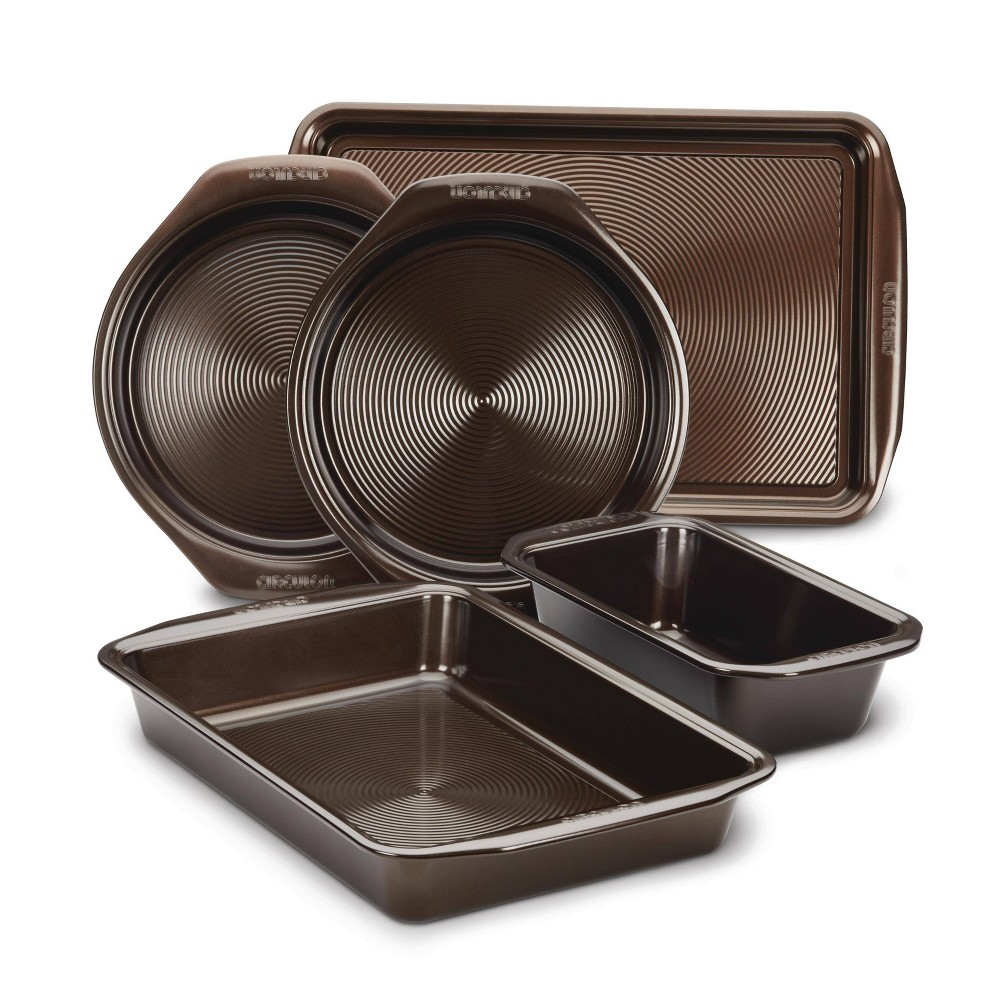 Photos - Bakeware Circulon 5pc Nonstick  Set Chocolate Brown 