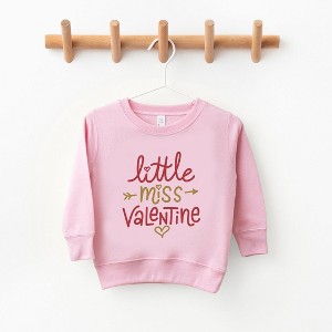 The Juniper Shop Little Miss Valentine Toddler Graphic Sweatshirt - 1 of 3