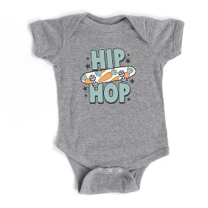 The Juniper Shop Hip Hop Skateboard Baby Bodysuit - 1 of 2