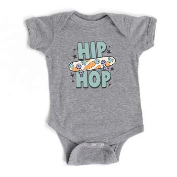 The Juniper Shop Hip Hop Skateboard Baby Bodysuit