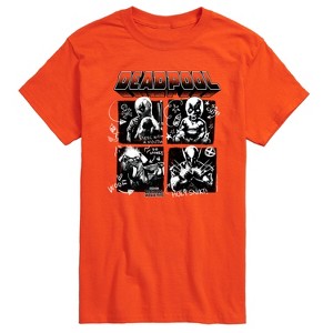 Men's - Marvel - Deadpool & Wolverine Character Grid Short Sleeve Graphic T-Shirt - 1 of 4