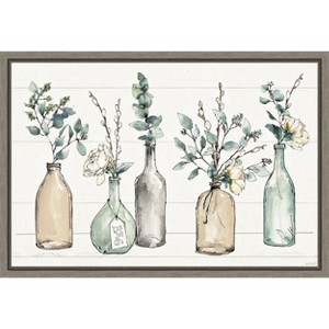 Amanti Art Modern Farmhouse I by Anne Tavoletti Framed Canvas Wall Art - 1 of 4