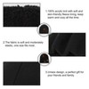 mysuntown Unisex Winter Hat and Scarf Set for Women,Touch Screen Gloves Set and Neck Warmer,Winter Hats for Men - 4 of 4