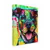 Canvas Wall Art - Dean Russo 'Exceptional Pittie' Wall Art for Living Room, Bedroom, or Office Décor by Trademark Fine Art - 14 x 19 Inches - 4 of 4