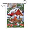 Briarwood Lane Garden Flag 12x18 For Outdoor Gathered Together Winter For Winter Garden Flag Flags For Outside - 2 of 4