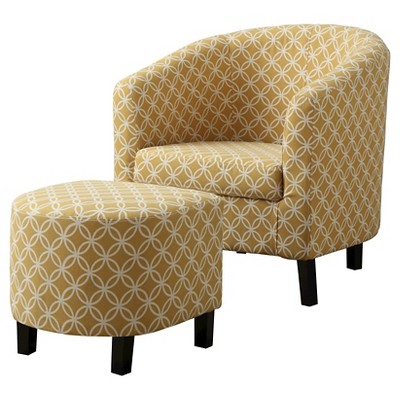 target chair with ottoman