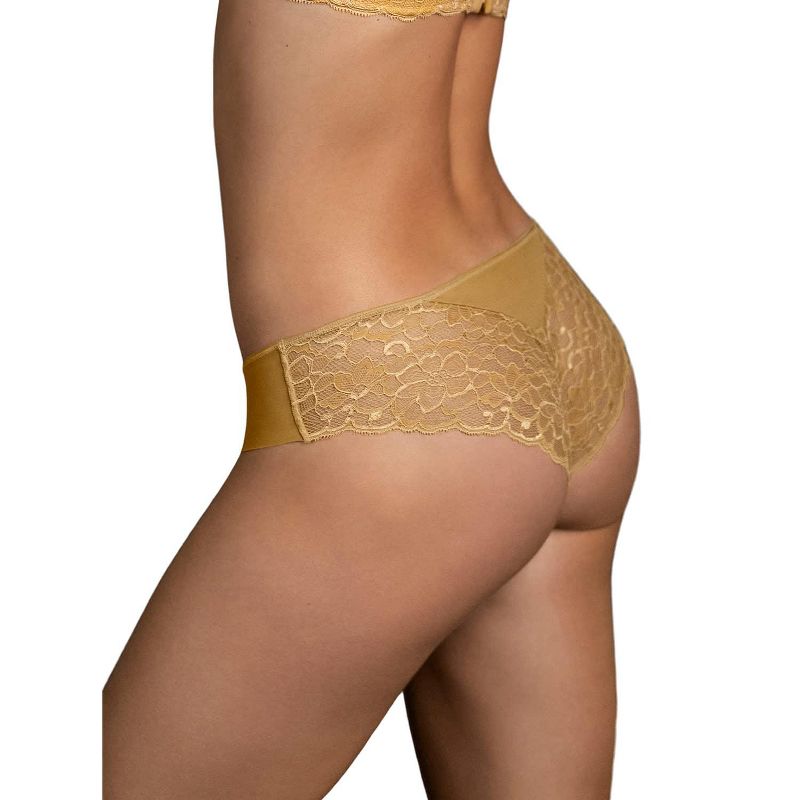 Leonisa  Super Soft Lace Low-Rise Cheeky Panty -, 3 of 4