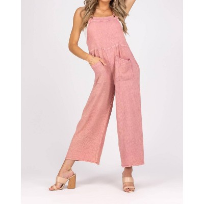 Women's Greyson Wide Leg Overalls - Heyson