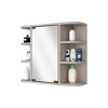 Vynxaria Medicine Cabinet With Six Shelves, Mirror Cabinet£¬Gray - 4 of 4