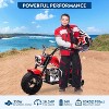 36V Kids Electric Motorcycle, 350W Off-Road Dirt Bike, Ride On Electric Motorcycle with Removable Training Wheels, Spring Suspension, Music - 3 of 4