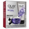 Olay Regenerist Retinol 24 + Peptide Face Wash and  Moisturizer - Duo Pack - 5 fl oz/1.7oz - image 2 of 4