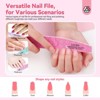 Saviland Pro Gradient Grit System: 16-Pc Dual-Side Buffers w/100-4000 Grit Range - Salon Shaping & Shine Essentials - 2 of 4
