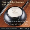 Anolon X 10" Hybrid Nonstick Induction Fry Wok with Lid Charcoal Gray - image 4 of 4