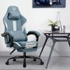 GTPLAYER Ergonomic Gaming Chair with Footrest, Lumbar Support, Breathable Computer Chair with Pocket Spring Cushion, Chairs for Adults - 2 of 4