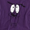 Courage The Cowardly Dog Scared Adult T-Shirt - 2 of 4