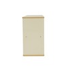Factory Direct Partners Kids' 24" 5 Shelf Compartment Storage Cabinet Almond Maple Wood Laminate - 4 of 4