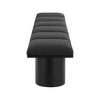 Meridian Furniture,Pavilion Boucle Fabric Bench - 3 of 4