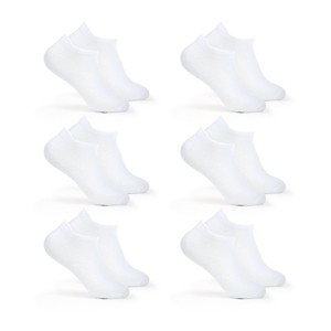 Fruit of the Loom Women's Breathable  Lightweight 6pk No Show Tab Athletic Socks 4-10 - 1 of 4