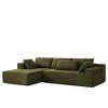108" Chenille Modular L-Shaped Sectional Sofa with Left Chaise & 6 Pillows - 2 of 4