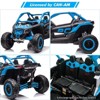 Jojoka 24V Can-Am 2-Seater 4WD UTV Ride On Car w/ Remote,Dual Battery,4x200W Motors - 130LB Capacity - 2 of 4