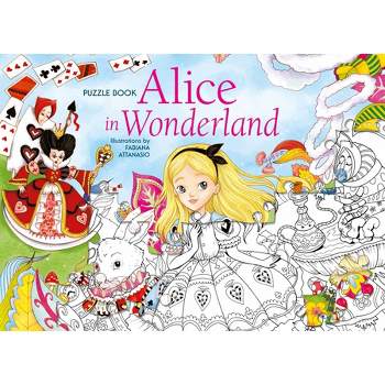Alice in Wonderland Puzzle Book - (Hardcover)