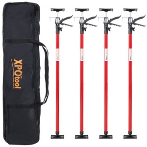 Vynxaria 4-Pack Adjustable Support Poles - Heavy-Duty 8rd Hand System for DIY Projects - 1 of 4