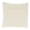 Saro Lifestyle Fringe Boho Pillow - Down Filled, 18" Square, Ivory - image 2 of 2