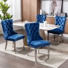 Modern Upholstered Dining Chairs Set of 2, Dining Chairs with High Back,Velvet Cushion Dining Chairs for Kitchen or Dining Room-Maison Boucle - 3 of 4