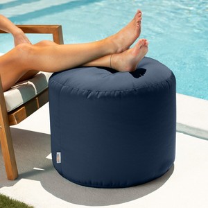 Jaxx Spring Indoor / Outdoor Bean Bag Pouf Ottoman - 1 of 4