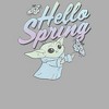 Boy's Star Wars The Mandalorian Grogu Hello Spring T-Shirt - 2 of 4