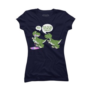 Junior's Design By Humans Dude, Did You Eat Last Unicorn By ZeusSE T-Shirt - 1 of 2