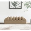 Meridian Furniture,Rumble Vegan Leather Bench - 2 of 4