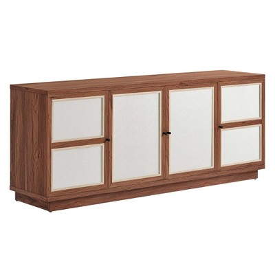 Modway Capri 63 in. Wood Grain TV Console