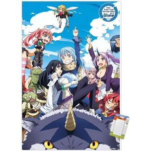 Trends International That Time I Got Reincarnated As A Slime - Group Unframed Wall Poster Prints - 1 of 4