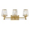 Savoy House Garnet 3 - Light Vanity in  Warm Brass - 2 of 4
