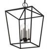 Livex Lighting Devone 4 - Light Chandelier in  Black/Brushed Nickel - 3 of 4