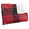 Northeastern University Campus Plaid Spirit Silky Touch Super Soft Throw Blanket 50x60 - 3 of 4