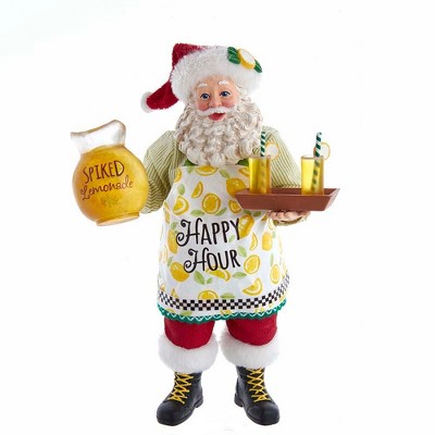 Kurt Adler 12-Inch Fabriche Lemon Santa