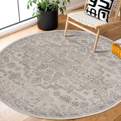 Hauteloom Tigried Ivory & Gray 2323 Area Rug