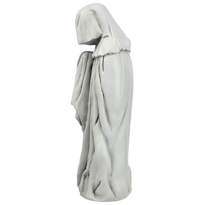 Medium Gray Resin French Pleurant Weeper Statue