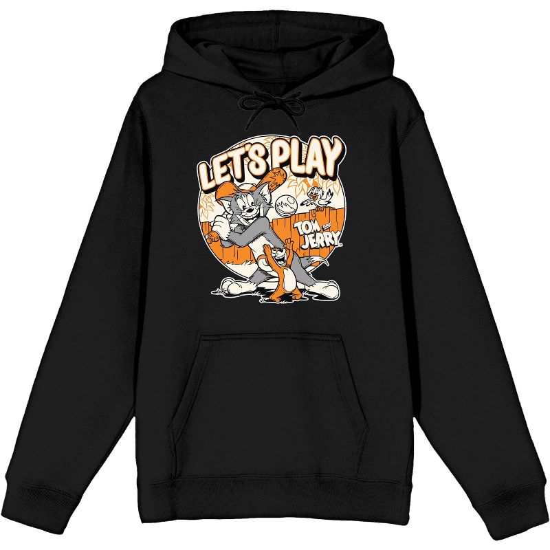 Tom and Jerry Let's Play Men's Hoodie, 1 of 3