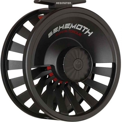 Redington Behemoth Series Die-Cast Adjustable 9/10 Fly Fishing Reel Spool with Nylon Reel Case, Black (Spool Only)