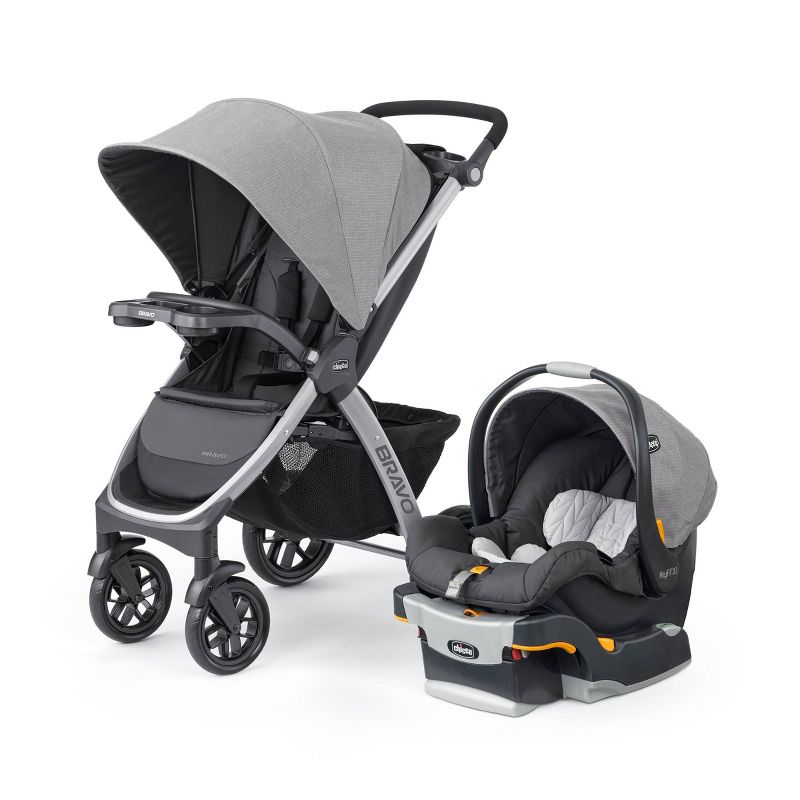 Chicco Bravo 3-in-1 Quick Fold Travel System, 1 of 23