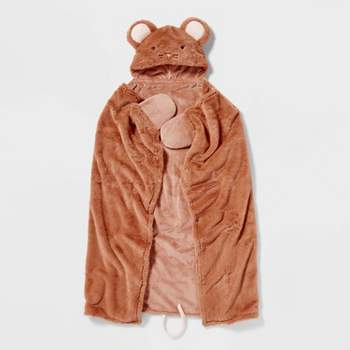 40"x50" Mouse Kids' Hooded Blanket - Pillowfort™