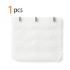 Allegra K Women's 3 Hook 3 Row Stretchy Bra Strap Extenders Hooks Bra Band - 2 of 4