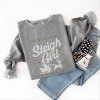 Simply Sage Market Ugly Sweater Sleigh Girl Garment Dyed Sweatshirt - 3 of 4