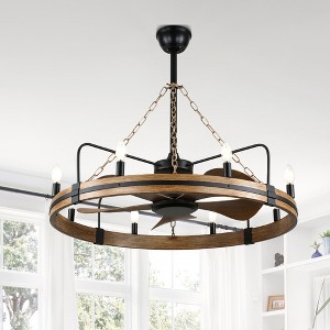 Bella Depot 36" Farmhouse Ceiling Fan - 1 of 4