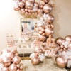 PartyWoo Balloons Metallic Rose Gold 18 Inch 20 pcs - 3 of 4